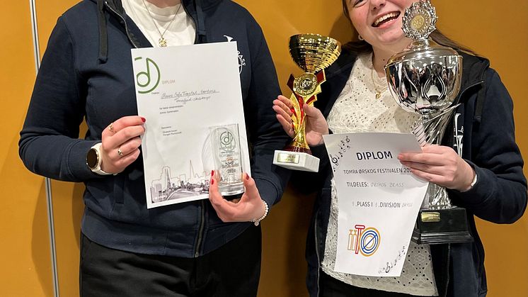 Glade musikanter fra Ørskog Brass som vant 1. divisjon brass i TØF