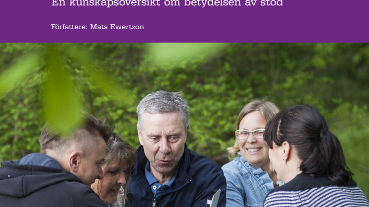 Nka publicerar kunskapsöversikten - Anhöriga till vuxna personer med psykisk ohälsa