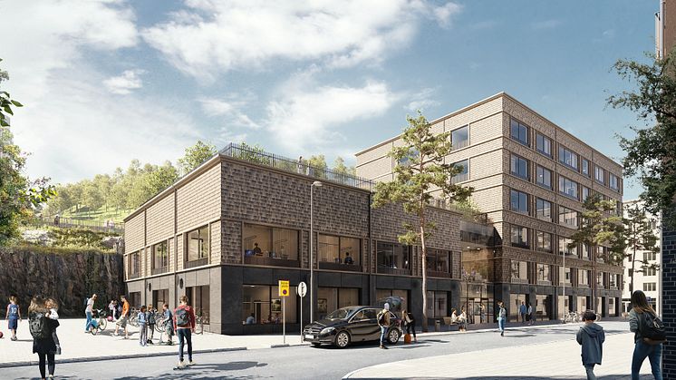 Kreativa lösningar när Wallenstam bygger ny skola i Kallebäck