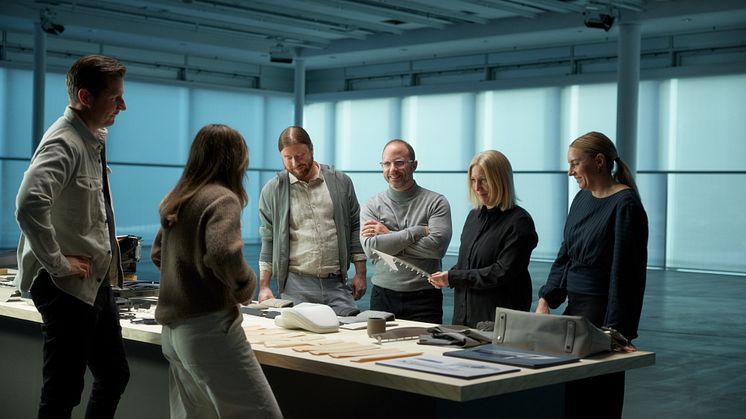 Portion of the team behind the Volvo EX90