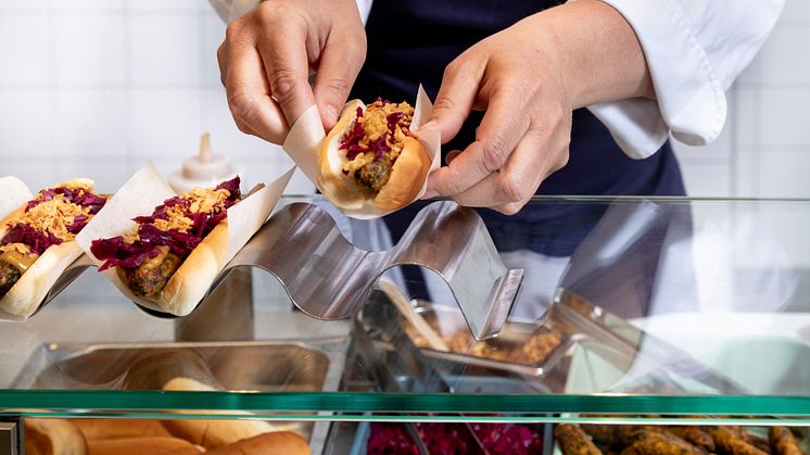 IKEA veggie hotdog