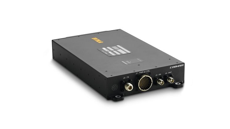 Hi-res image - Cobham SATCOM - the AVIATOR SP single channel system SDU-7315
