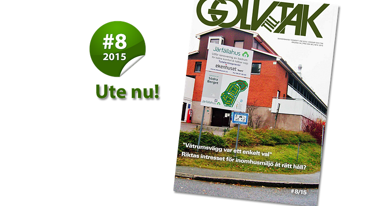Uppdaterade branschregler i nya Golv till Tak