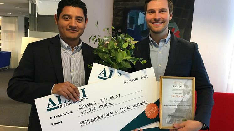 Från vänster: Hector Martinez och Erik Gatenholm.