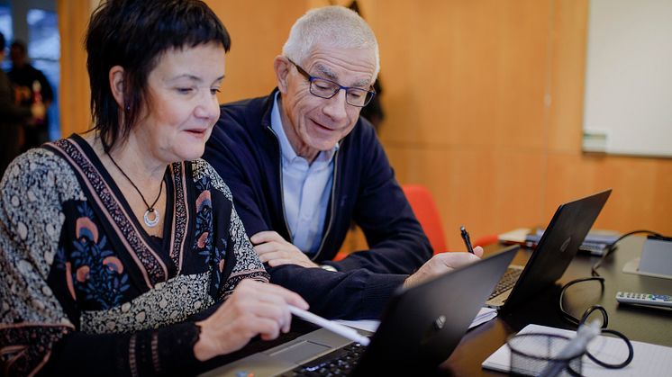 Två av Lipums grundare Susanne Lindquist och Olle Hernell.