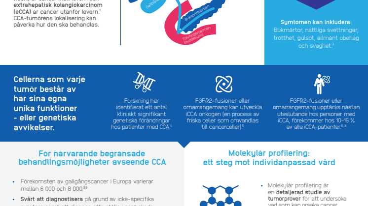 Infografik Kolangiocacinom