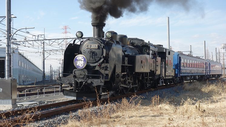 Finally, the steam locomotive Taiju is brought back into service!