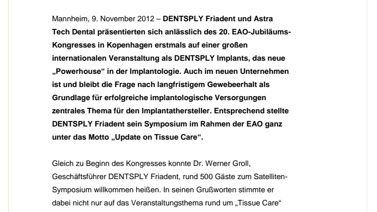 Neues „Powerhouse“ präsentiert sich erstmalig auf der EAO