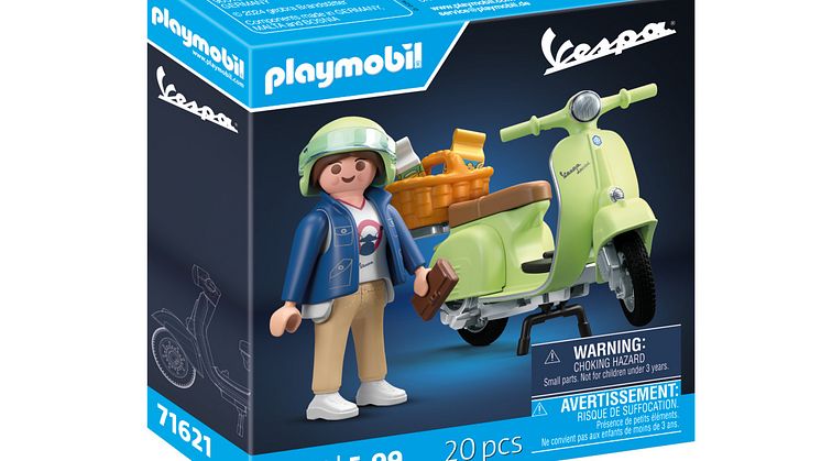 1969 Vespa 150 Sprint Veloce, Hellgrün (71621) von PLAYMOBIL