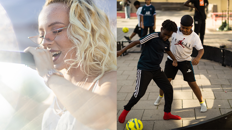 Street Pep är ett kostnadsfritt, mobilt aktivitetscenter som för samman unga med lågtröskel-aktiviteter inom idrott och kultur