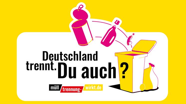 Veolia beteiligt sich an bundesweiter Aufklärungskampagne zur Mülltrennung
