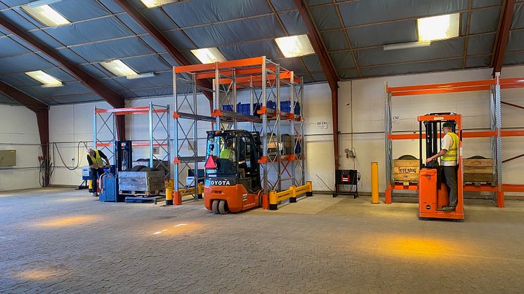 DEKRA flytter til ny lokation i Rødekro og udvider med gaffeltruck