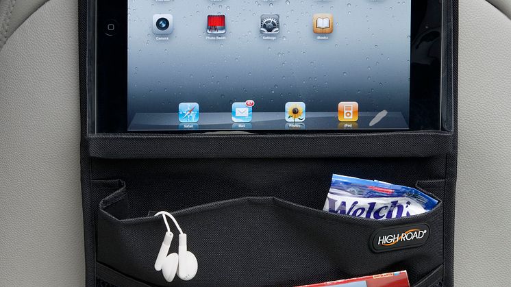 iPadhållare med smarta fickor, 2