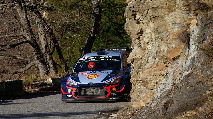 Hyundai Motorsport - 2018 Rallye Monte-Carlo.
