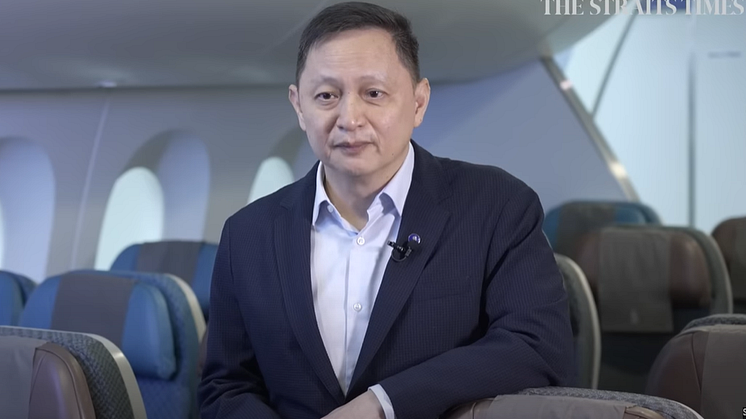 Singapore Airlines’ CEO Goh Choon Phong’s message is well conveyed in a quick interview