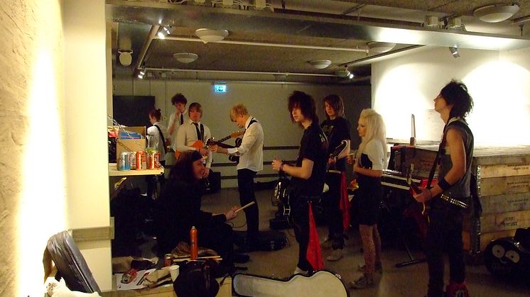 Rockkarusellen bakom scenen