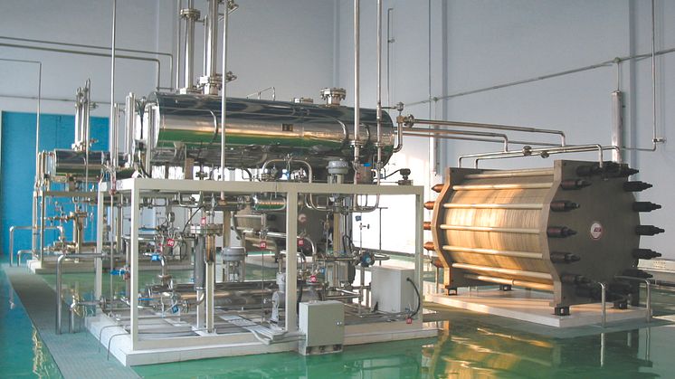A typical alkaline electrolyser. Photo: HydrogenPro.