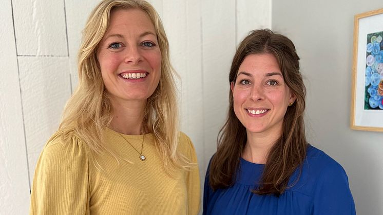 Emma och Ida Kraft från BNI Selma Online i Värmland.