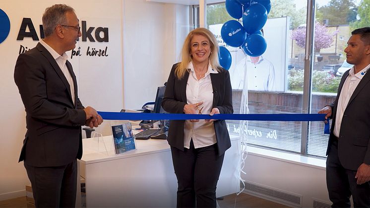 Här inviger Audika sin nya hörselklinik i Tyresö