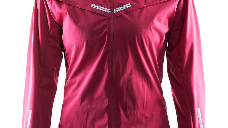 Weather jacket (women) i färgen ruby/crush/pine