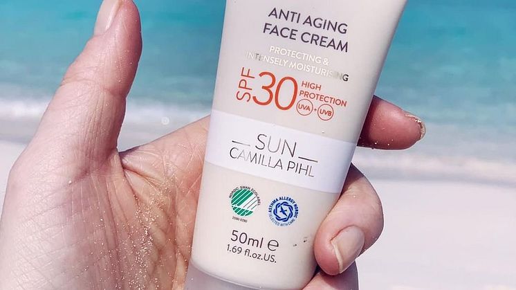 Camilla Pihl svanemerket solkrem for ansiktet, spf 30