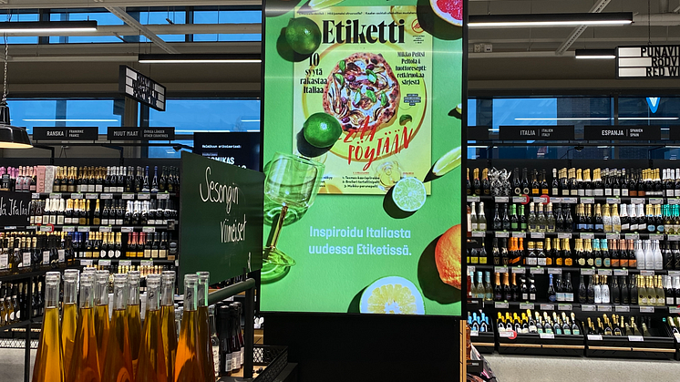 Alkos digitala medienätverk ska stärka kundernas upplevelse i butik