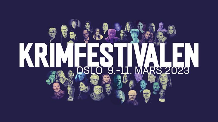 Norske og internasjonale stjerner til årets Krimfestival