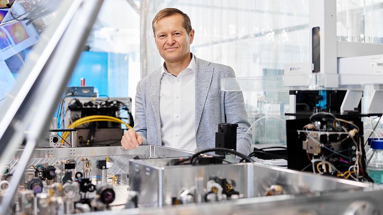 Ferenc Krausz, Nobelpristagare i fysik 2023. Foto: Stefan Höck