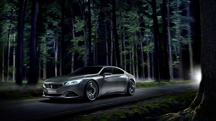 Konceptbilen Peugeot EXALT i nye klæder til Paris Motor Show
