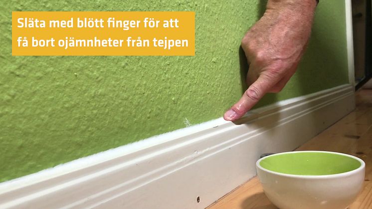 Så här fogar du med akrylfogmassa