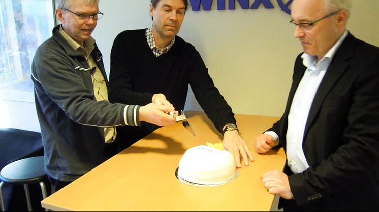 Live från Swinx Trendator 25-års firande :)