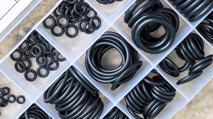Gummitätningar. Foto: Shutterstock