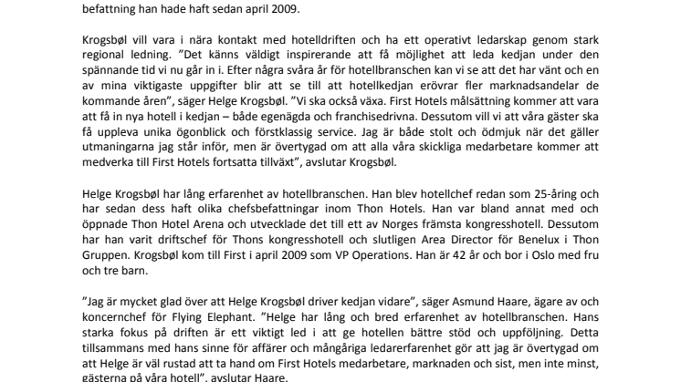 NY VD FOR FIRST HOTELS 