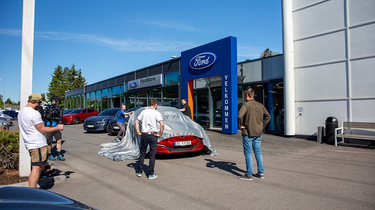 Erlend Gunstveit vant "The Voice" og en ny Mustang Mach-E
