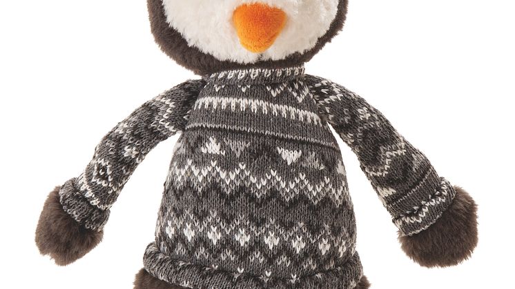 Little&Bigger ScandiClassics Dog Toy Pullover Penquin