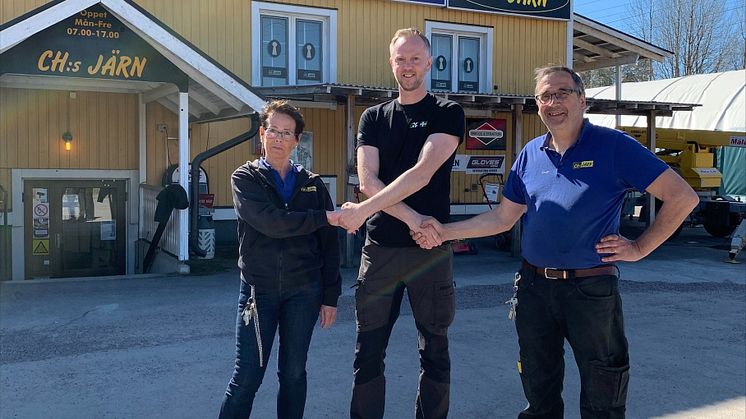fr. vänster: Helena, Magnus & Cesar