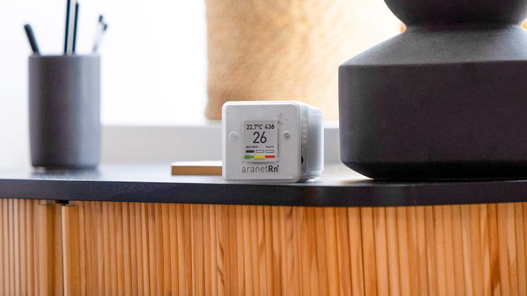 Radonova lanserar Aranet i Sverige – ett nytt instrument för att mäta radon i villor