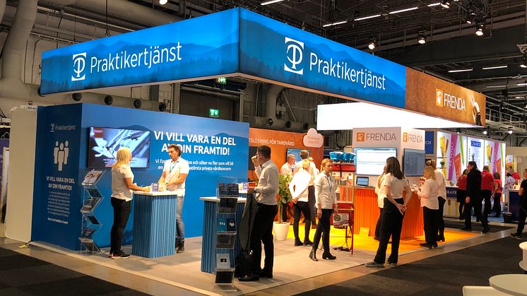 Praktikertjänst på plats på Swedental i Stockholm 13-15 november.