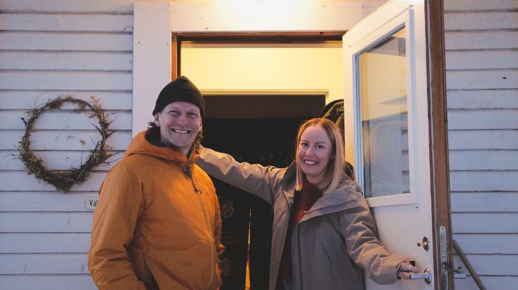Daniel Oldhammer och Evelina Boström