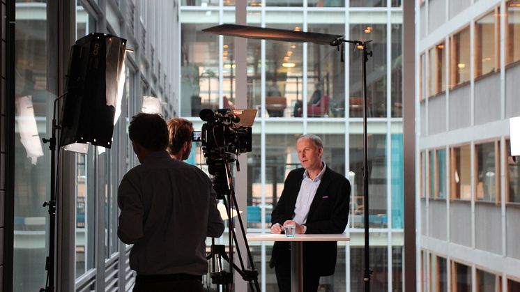 Filminspelning av Diligentias Årsöversikt 2012