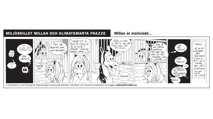 Millan och Frazze - en klimatsmart serie och blogg