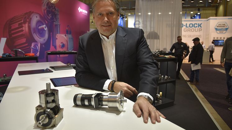 Fredrik Falkenström, CEO OEM Motor bjuder till personliga möten under Elmia Subcontractor. 