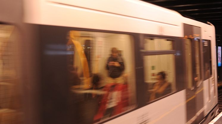 T-banen med stø kurs mot 100 millioner reisende