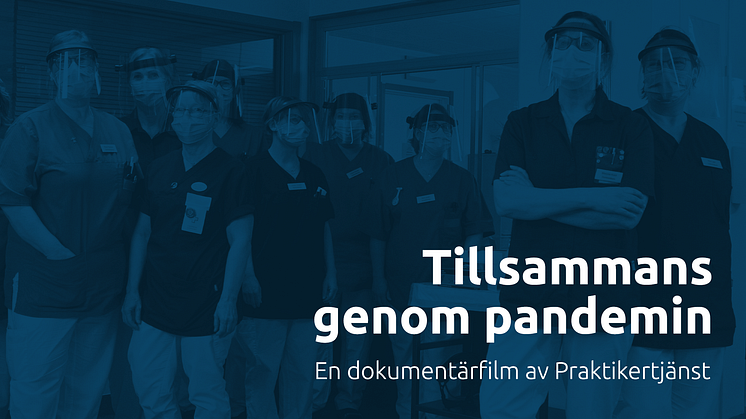 I dokumentären Tillsammans genom pandemin skildras tandvården och sjukvården under ett år.