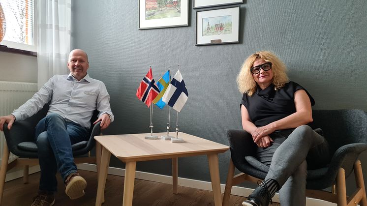 Leif Pääjärvi, Utbildningsstrateg på Utbildning Nord och Lena Remahl, Företagsrådgivare på Arbetsförmedlingen i Region nord har tagit fram ett snabbspår med ett tiotal krögare i Norrbotten för  att lösa ett akut behov av personal.