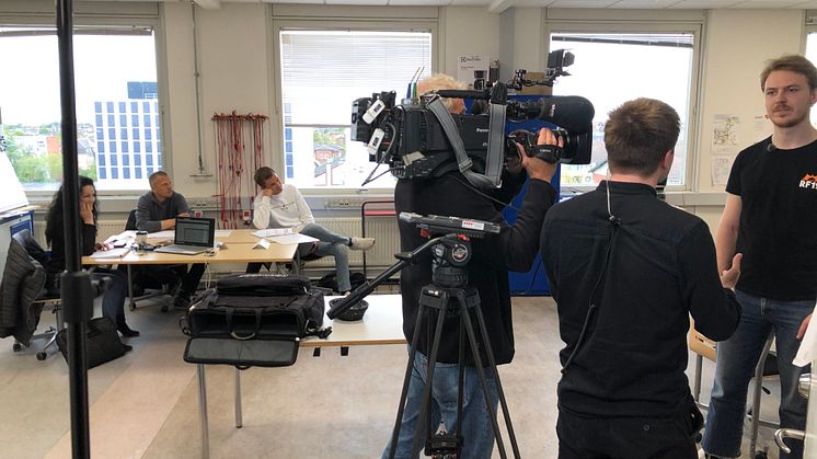 Automatikteknikerelev Carl Andersen er mødt ind på TEC for første gang.