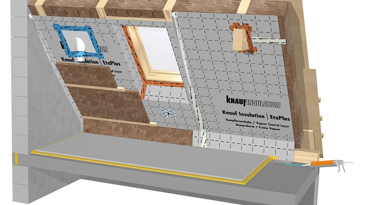 Knauf Insulation introducerar ett ”smart membran” mot bland annat fuktskador