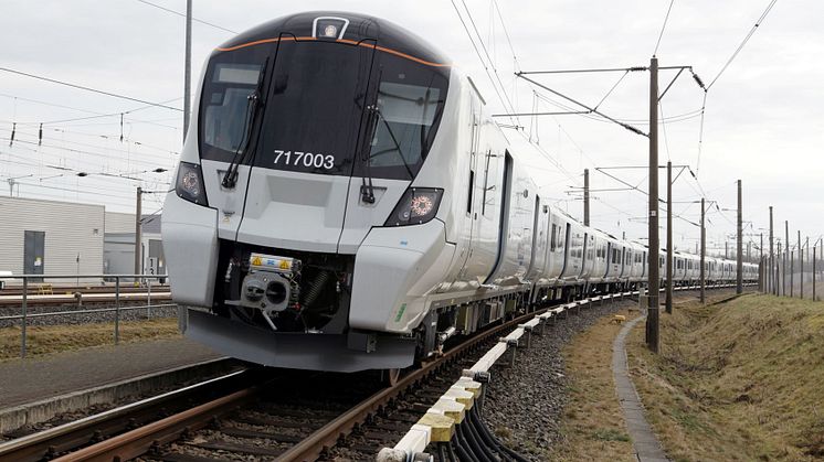 Great Northern's new Class 717s under test at Wildenrath [high-res]