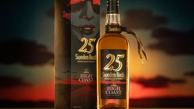 Sweden Rock 25 Single Malt Whisky