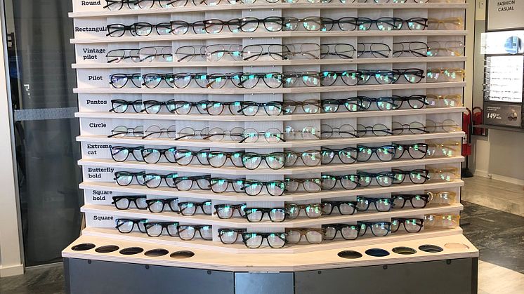 Nu lanserar Synsam Ai Eyewear, sortimentet består av vuxenbågar samt ett sortiment för barn och ungdomar.